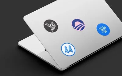 Laptop stickers