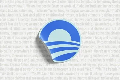 Obama sticker