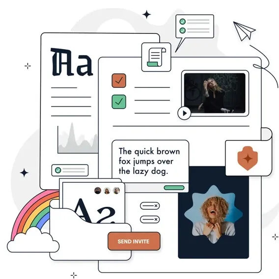 Agency Platform 시간 절약 일러스트레이션