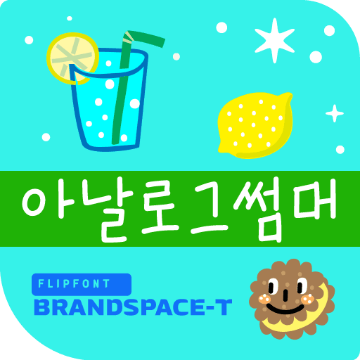 BST아날로그썸머 플립폰트 앱 아이콘