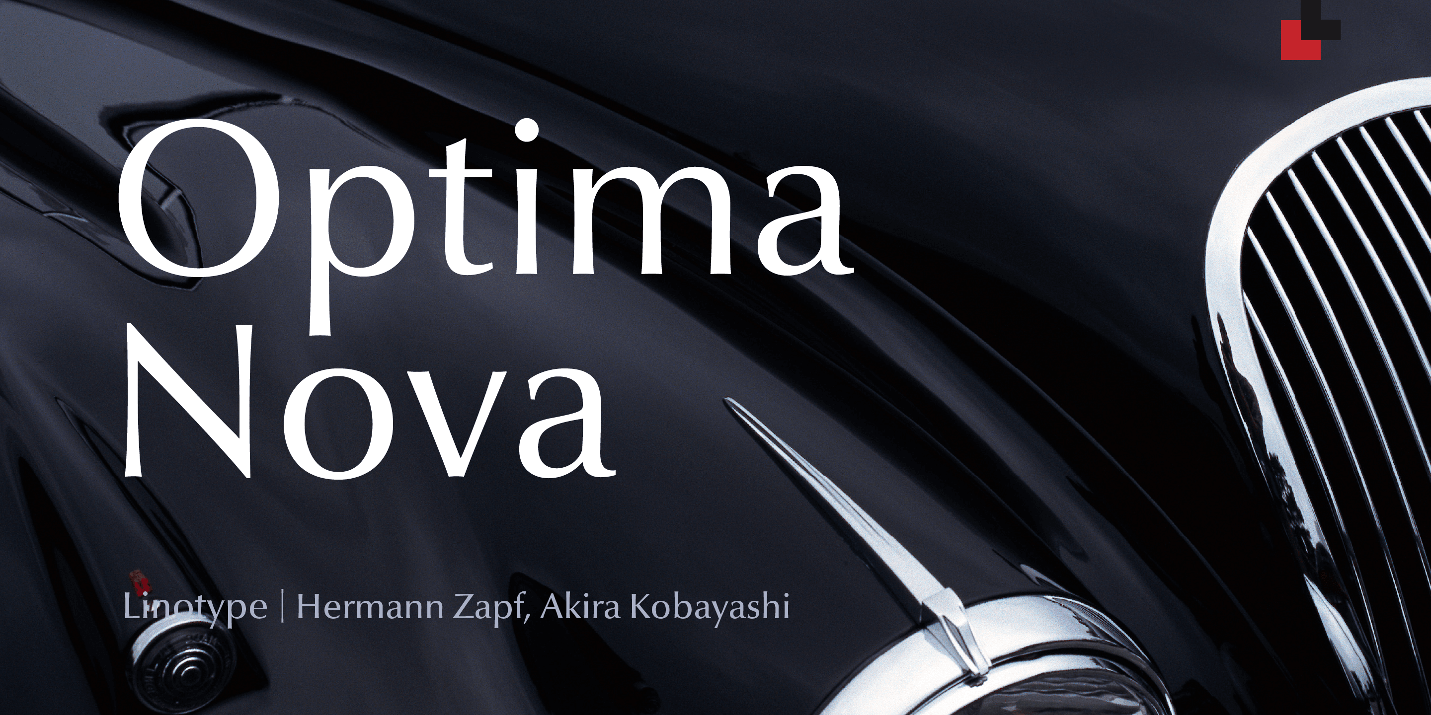 Optima字体样本 - 经典比例的人文无衬线体