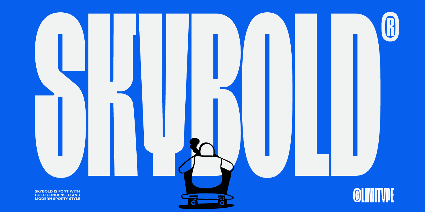 Skybold 폰트 스펙시멘 — 메인