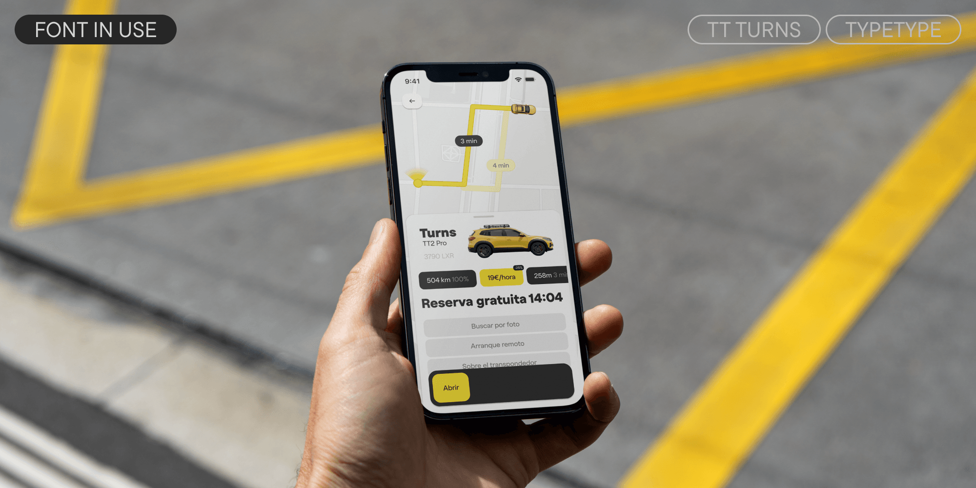 TT Turns 폰트 스펙시멘 4